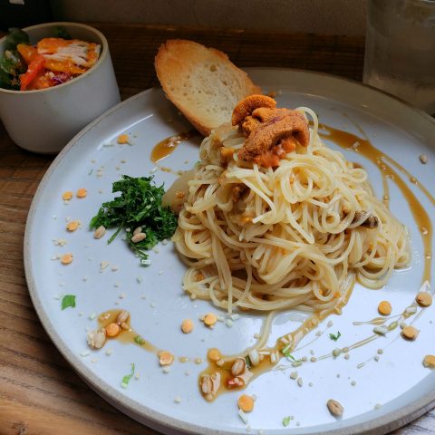 絶品✨ウニと大葉の冷製カッペリーニ🍝🍴
