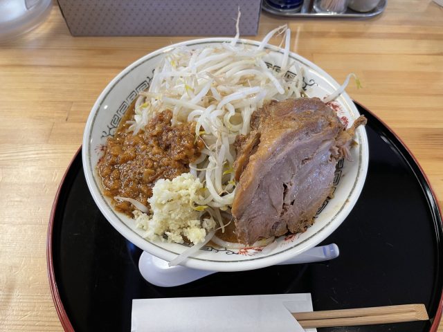 本日のランチ【つけめん五春　期間限定豚ラーメン】