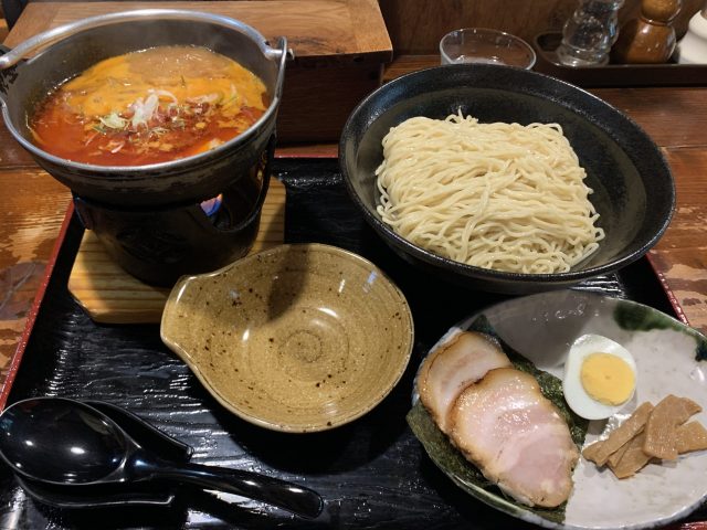 人生初のつけ麺
