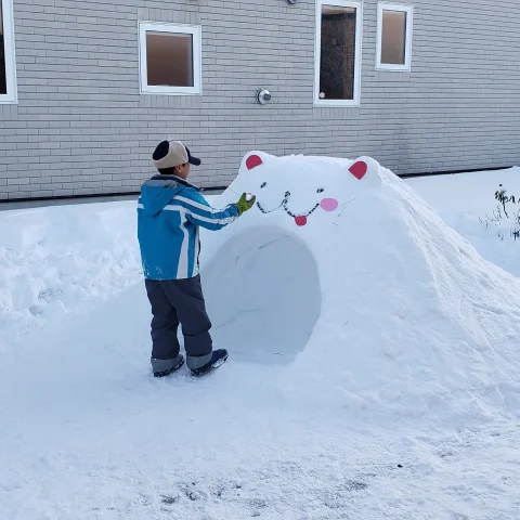 『大雪で臨時休校🏫✨』