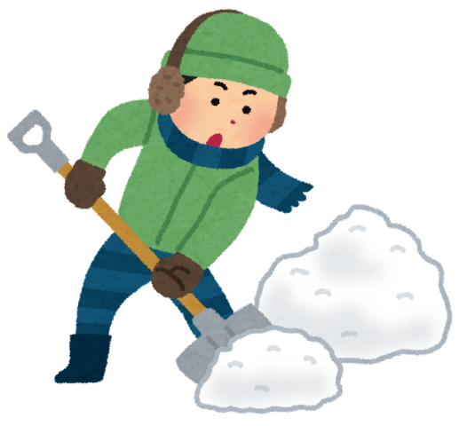 今シーズン初の大雪❄️