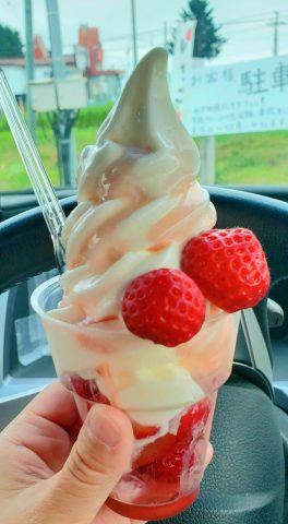 【イチゴ🍓のソフト🍦】