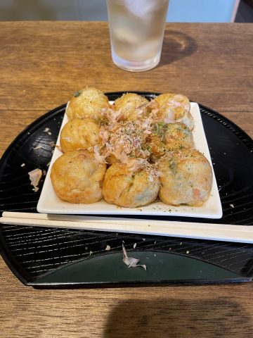 本日のランチ【たこ焼き いっぷく堂】