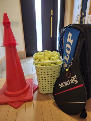 【テニスの自主練習にお付き合い🎾】